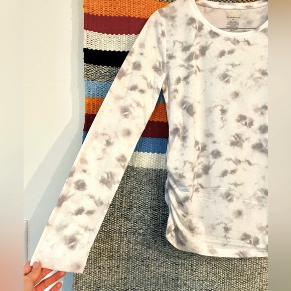 Tek Gear Grey & White Tie Dye Long Sleeve - Picture 11 of 11